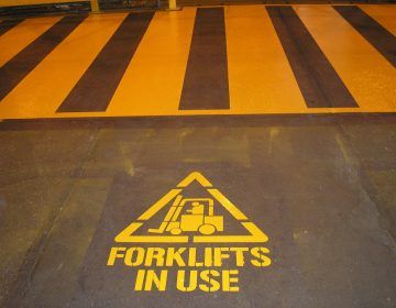 Indoor-Forklift-Factory-Floor-Line-Marking